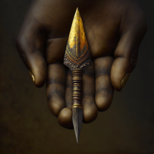 Dyl_Oostie_spear_head_in_the_palm_of_an_africans_hand_1c41c32d-b98d-4e3a-b3b7-b9d851eee4c6